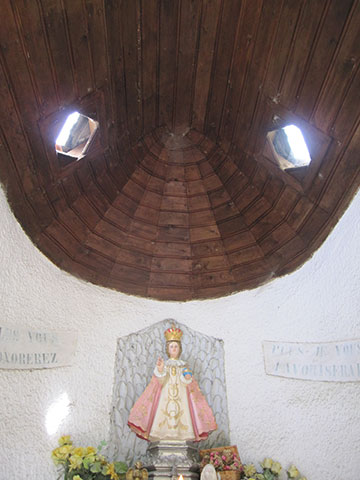 Plafond de la chapelle de l'Enfant Jésus de Prague
